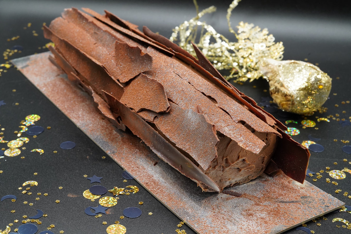 Bûche Choco-praliné