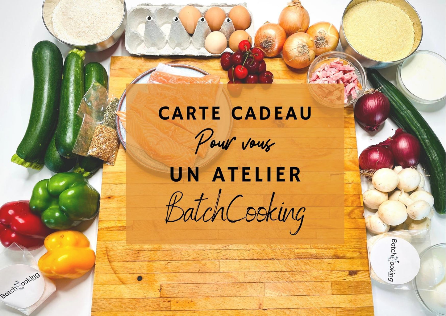 Cartes cadeaux Batch Cooking